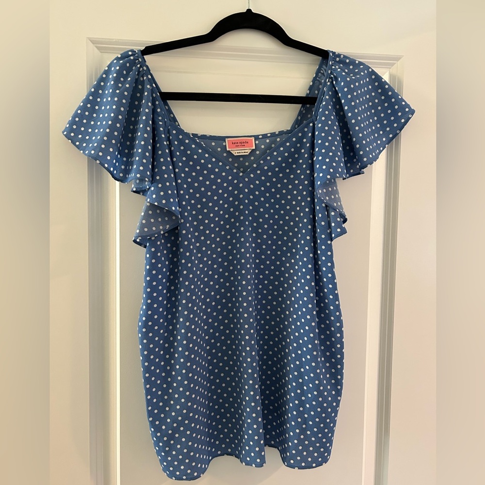Kate Spade polka dot top